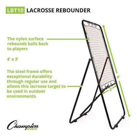 Champion Sports Lacrosse Ball Rebounder LBT10