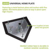 Image of Champion Sports Metal Bottom Universal Home Plate BH89