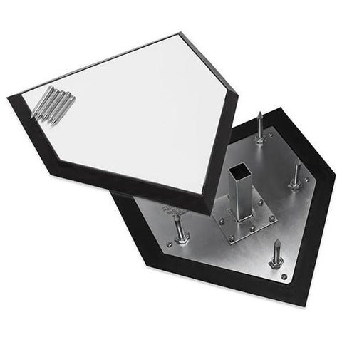 Champion Sports Metal Bottom Universal Home Plate BH89