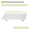 Image of Champion Sports Official Size Pitcher's Plate w/ Ground Anchors BH83
