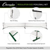 Image of Champion Sports Portable Pickleball Net PBNET