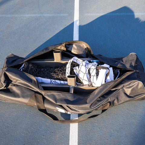 Champion Sports RHINO Deluxe Portable Pickleball Net w/ Wheels PBN1000