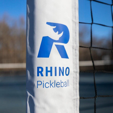 Champion Sports RHINO Deluxe Portable Pickleball Net w/ Wheels PBN1000