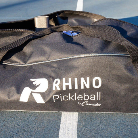 Champion Sports RHINO Deluxe Portable Pickleball Net w/ Wheels PBN1000