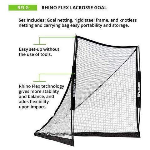 Champion Sports Rhino Flex Portable Lacrosse Goal RFLG
