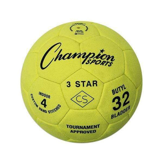Champion Sports Size 4 Three Star Indoor Soccer Ball 3STAR4