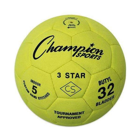Champion Sports Size 5 Three Star Indoor Soccer Ball 3STAR5
