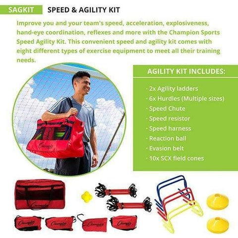 Champion Sports Speed & Agility Kit SAGKIT