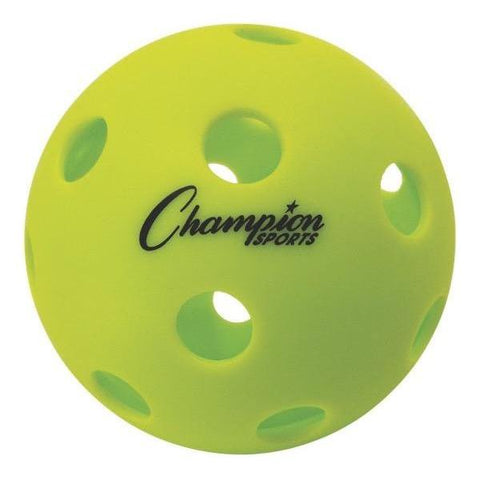 Champion Sports USAPA Injection Molded Indoor Pickleball PB6IMISET
