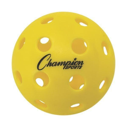 Champion Sports USAPA Injection Molded Outdoor Pickleball PB6IMOSET