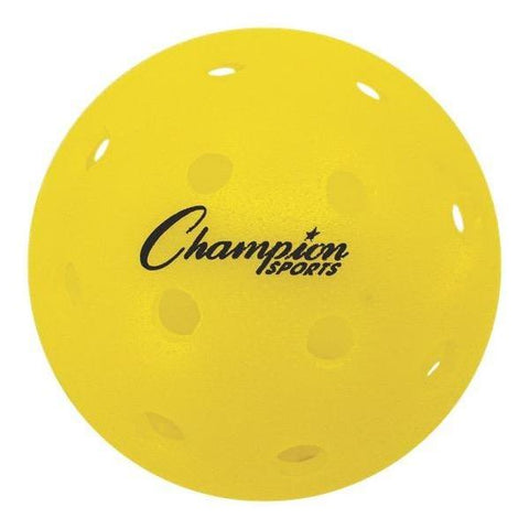 Champion Sports USAPA Roto Molded Outdoor Pickleball PB6RMOSET