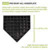 Image of Champion Sports Waffle Bottom Pro Bury-All Home Plate BH86