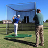Image of Cimarron 10x10x10 Masters Golf Net w/ Complete Frame CM-MAS10GNCF