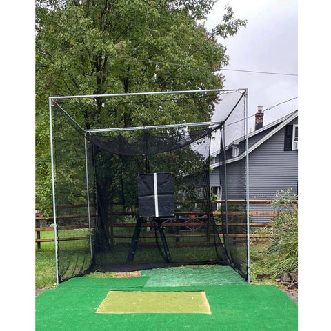 Cimarron 10x10x10 Masters Golf Net w/ Frame Corner Kit CM-MAS10GNTC