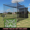 Image of Cimarron 20x10x10 Masters Golf Net w/ Frame Corner Kit CM-MAS20GNTC