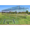 Image of Cimarron #24 Batting Cage Net with Frame Corner Kit