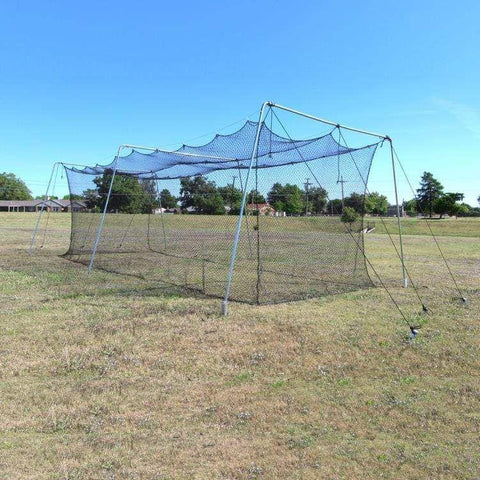 Cimarron #24 Rookie Backyard Batting Cage Net with Cable Frame Kit