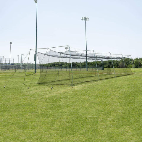 Cimarron #24 Rookie Backyard Batting Cage Net with Cable Frame Kit