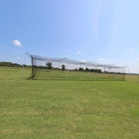 Cimarron #24 Rookie Backyard Batting Cage Net with Cable Frame Kit