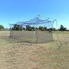 Image of Cimarron #24 Rookie Backyard Batting Cage Net with Cable Frame Kit