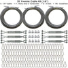Image of Cimarron Sports 70' Indoor Premier Batting Cage Cable Kits
