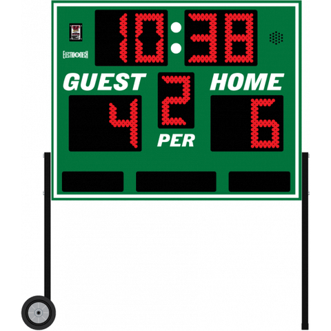 Electro-Mech LX1320 Outdoor Portable Multi-Sport Scoreboard (5'x4')