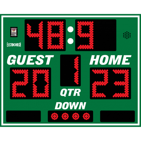 Electro-Mech LX1320 Portable Multi Sport Scoreboard (5'x4')