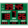 Image of Electro-Mech LX1320 Portable Multi Sport Scoreboard (5'x4')