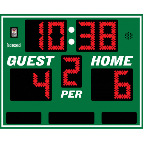Electro-Mech LX1320 Portable Multi Sport Scoreboard (5'x4')
