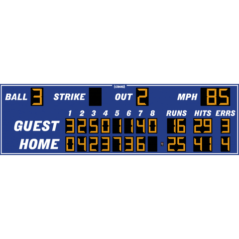 Electro-Mech LX163 Compact Eight Inning Baseball Scoreboards