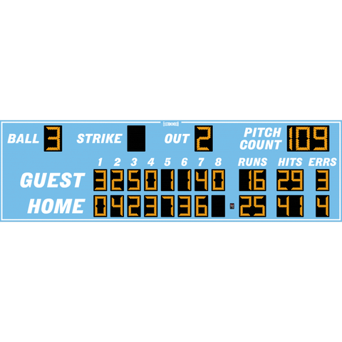 Electro-Mech LX163 Compact Eight Inning Baseball Scoreboards