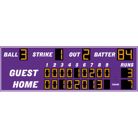 Electro-Mech LX173 Nine Inning Baseball Scoreboards