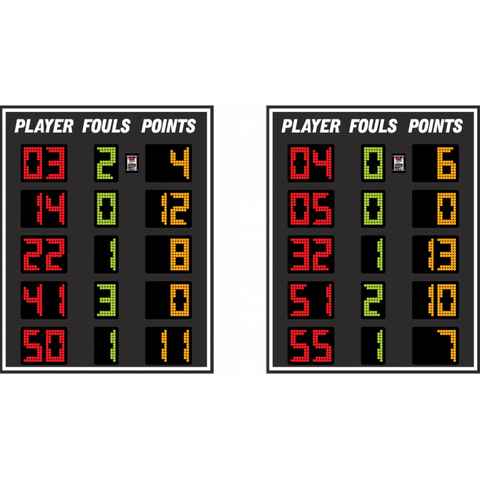 Electro-Mech LX2055 Set Of Two Player Stat Panels