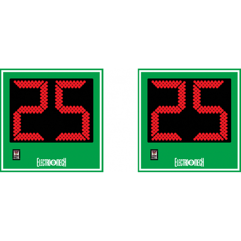 Electro-Mech LX3024 Portable Play Clock Set With 24-Inch Digits