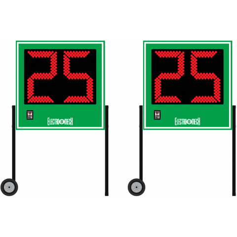 Electro-Mech LX3024 Portable Play Clock Set With 24-Inch Digits