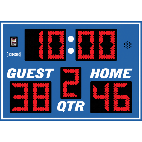 Electro-Mech LX3120 Portable Football Scoreboard