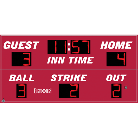 Electro-Mech LX3450 Large Multi Sport Scoreboard (16'x8')