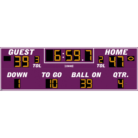 Electro-Mech LX378 Full Size Football Scoreboards