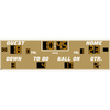 Image of Electro-Mech LX388 Pro-Size Football Scoreboards