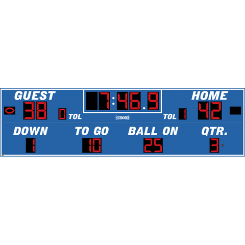 Electro-Mech LX388 Pro-Size Football Scoreboards