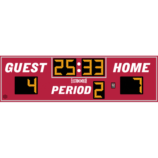Electro-Mech LX6630 Small Multi-Sport Scoreboard (10'x3')