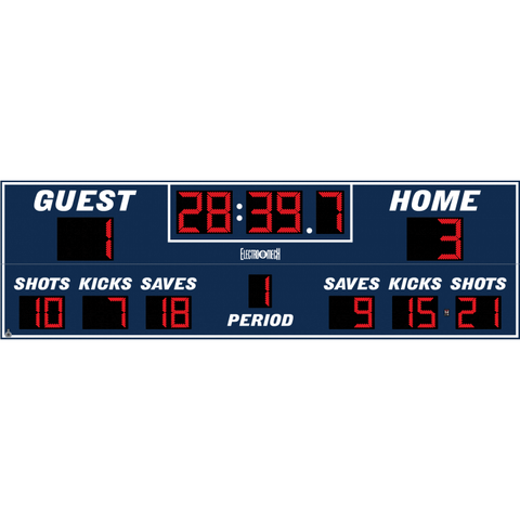 Electro-Mech LX674 Full Size Soccer Scoreboards