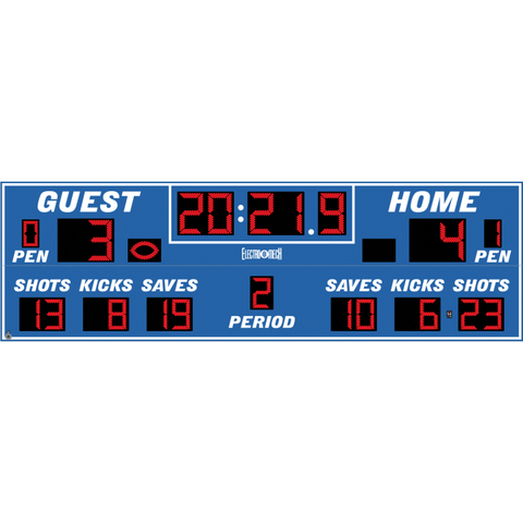 Electro-Mech LX694 Full Featured Soccer Scoreboards