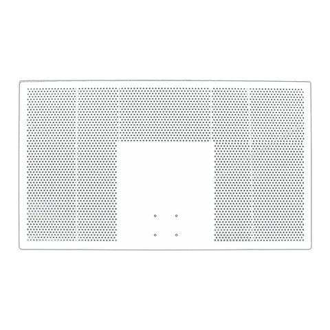 First Team 42" X 72" Perforated Aluminum Backboard FT267