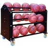 Image of First Team Ball Hog Premium Ball Carrier (Holds 24 Basketballs) FT24
