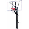 Image of First Team Stainless Olympian In Ground Adjustable Basketball Goal