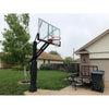 Image of First Team Stainless Olympian In Ground Adjustable Basketball Goal