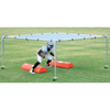 Image of Fisher 42"L x 12"H x 16"W Half Round Stand Up Football Dummy HR4212