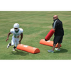 Image of Fisher 42"L x 12"W x 6"H Half Round Stand Up Football Dummy HR426