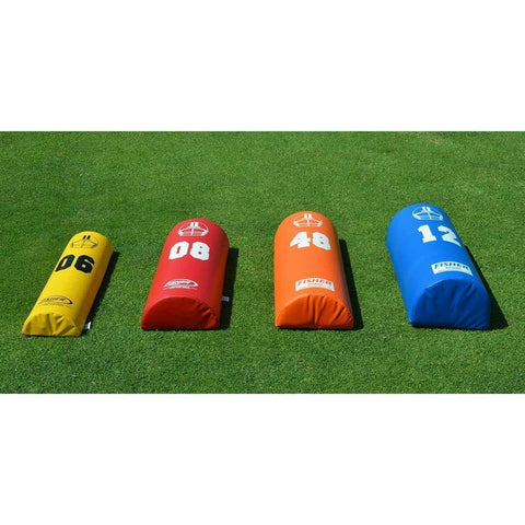 Fisher 42"L x 12"W x 6"H Half Round Stand Up Football Dummy HR426